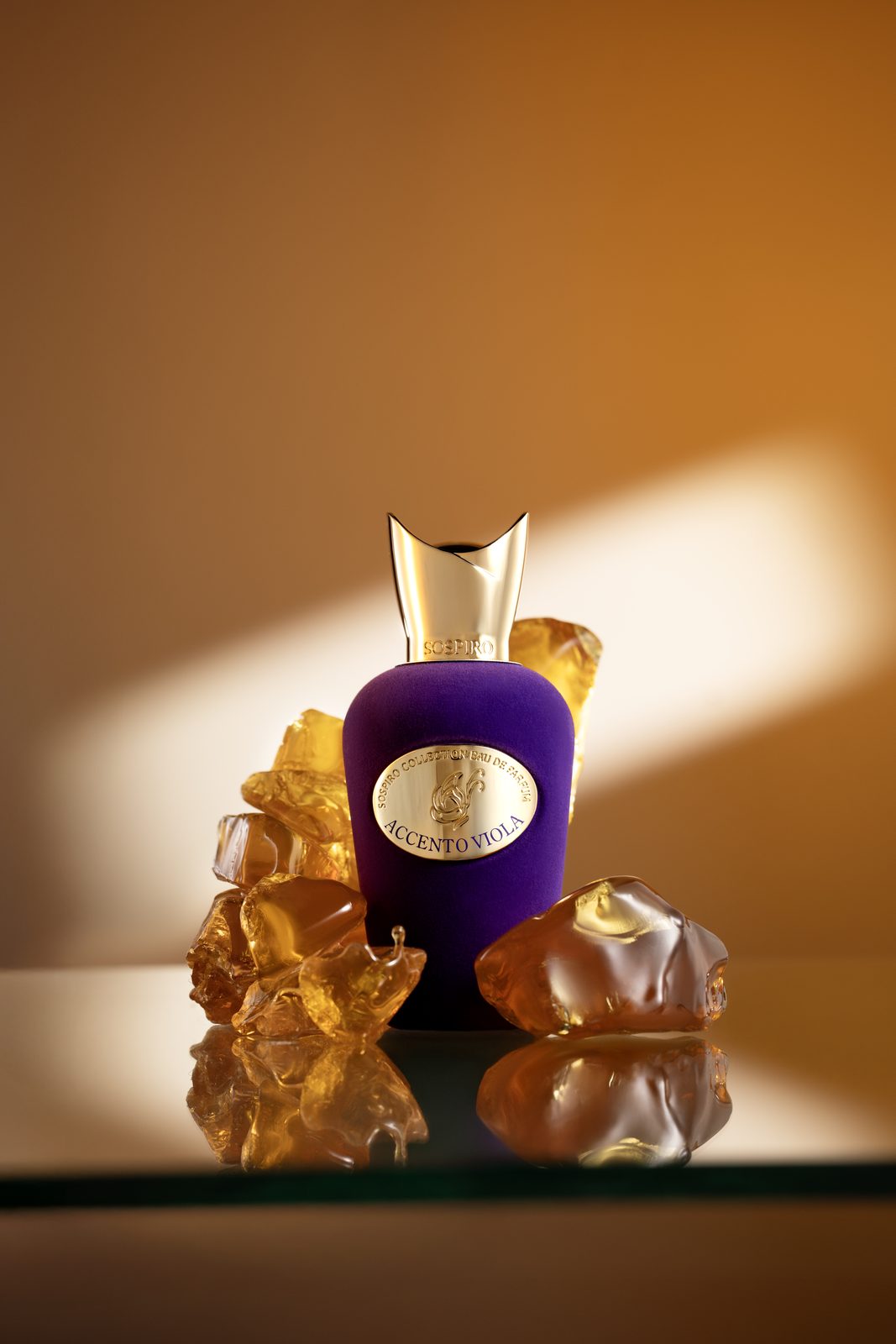 Sospiro — fragrance brand identity moodboard by Innovex