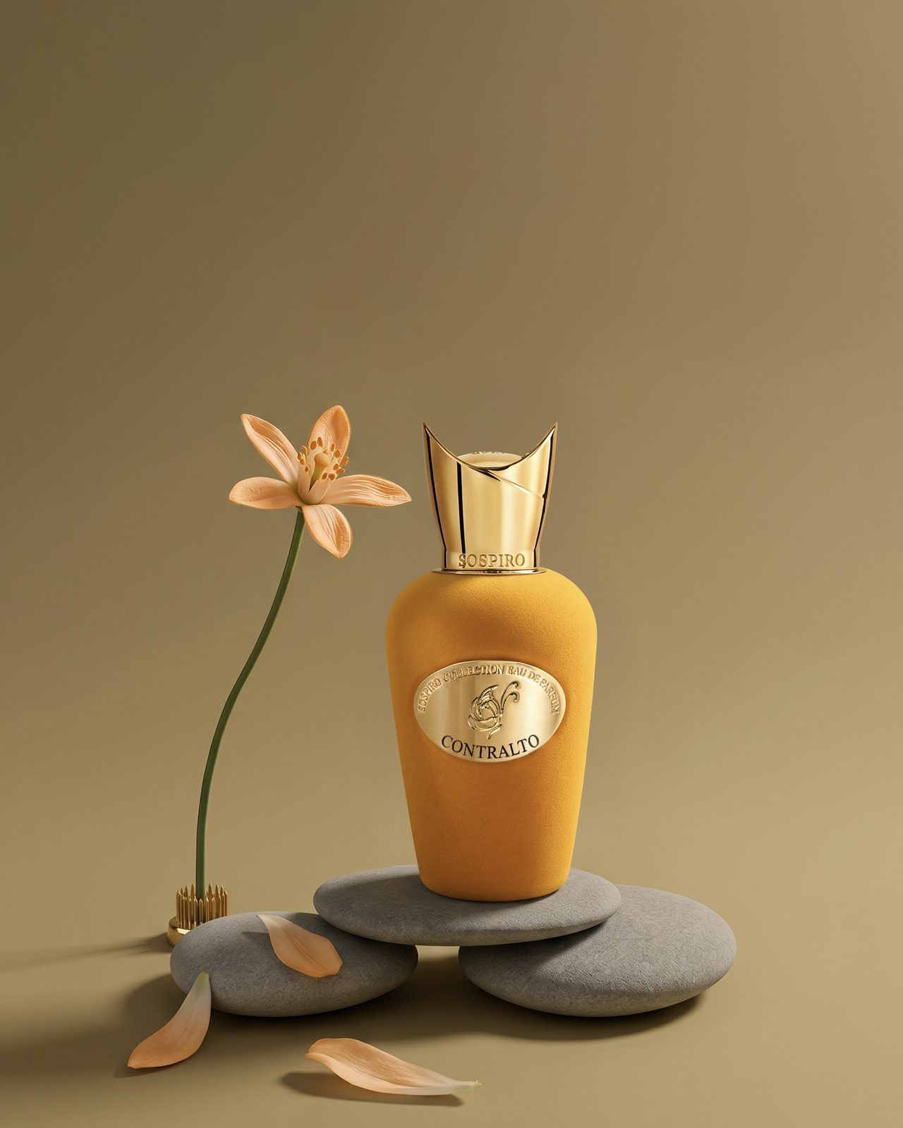 Sospiro — fragrance brand identity moodboard by Innovex