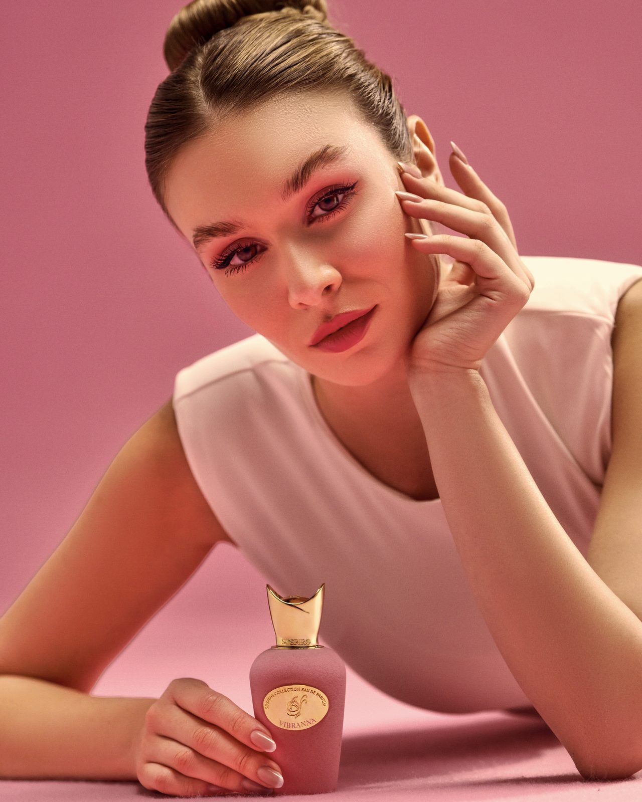 Sospiro — fragrance brand identity moodboard by Innovex