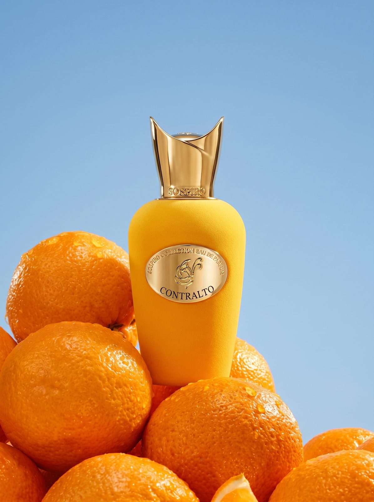 Sospiro — fragrance brand identity moodboard by Innovex