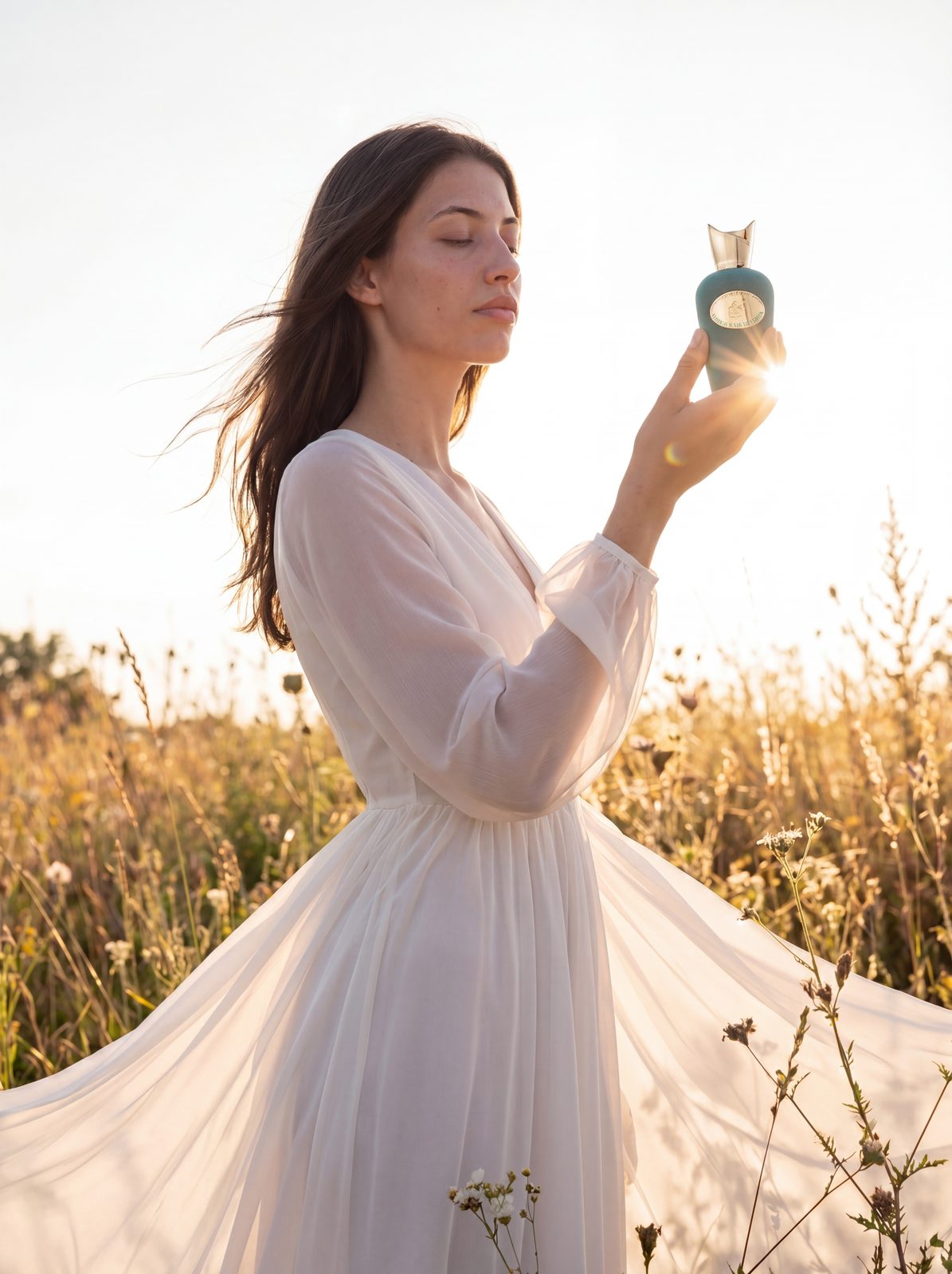 Sospiro — fragrance brand identity moodboard by Innovex