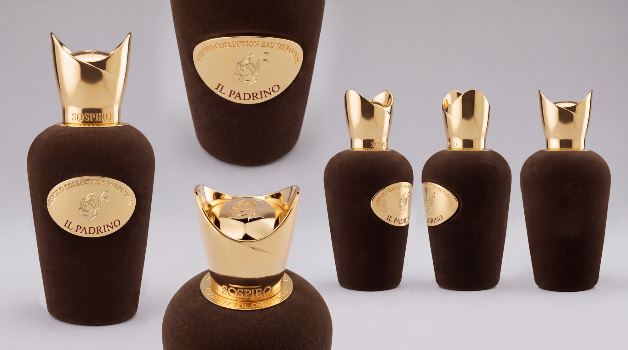 The Il Padrino bottle by Sospiro, a fragrance house