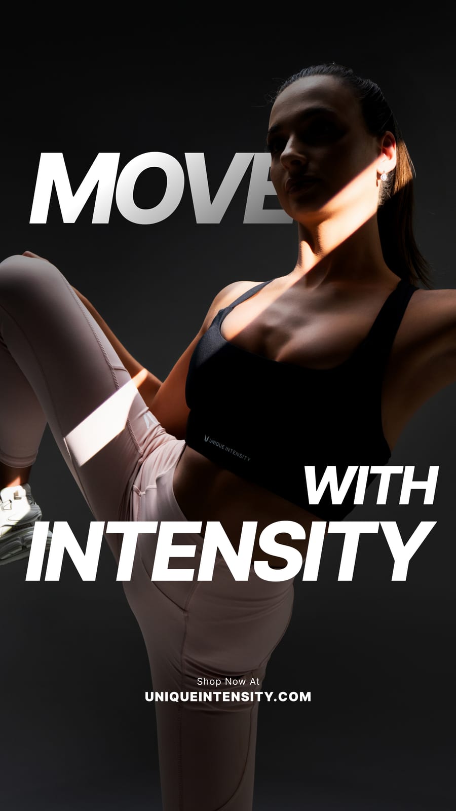 Unique Intensity — sports and fitness art-direction moodboard by Innovex